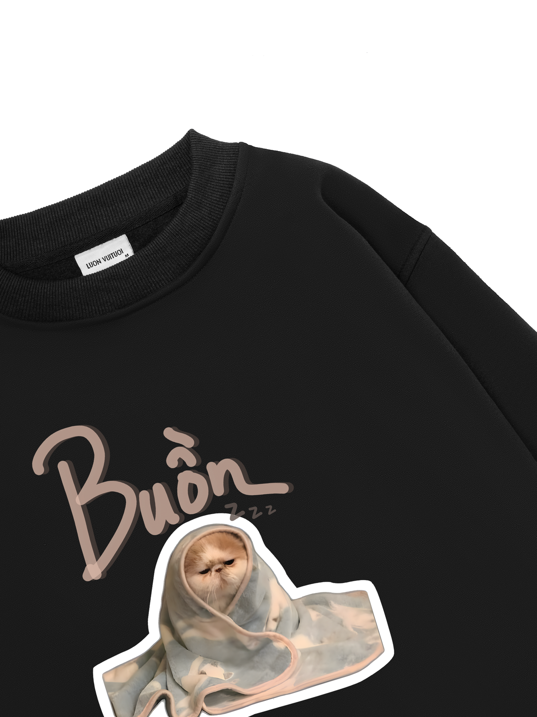 Buồn Ngủ Cat Sweater