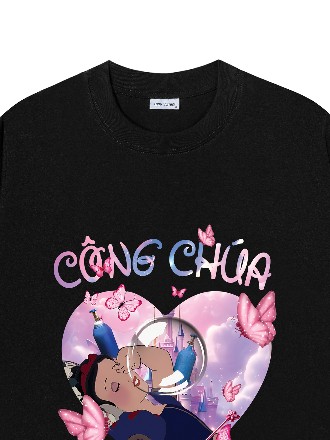 Áo Thun Công Chúa Bong Bóng