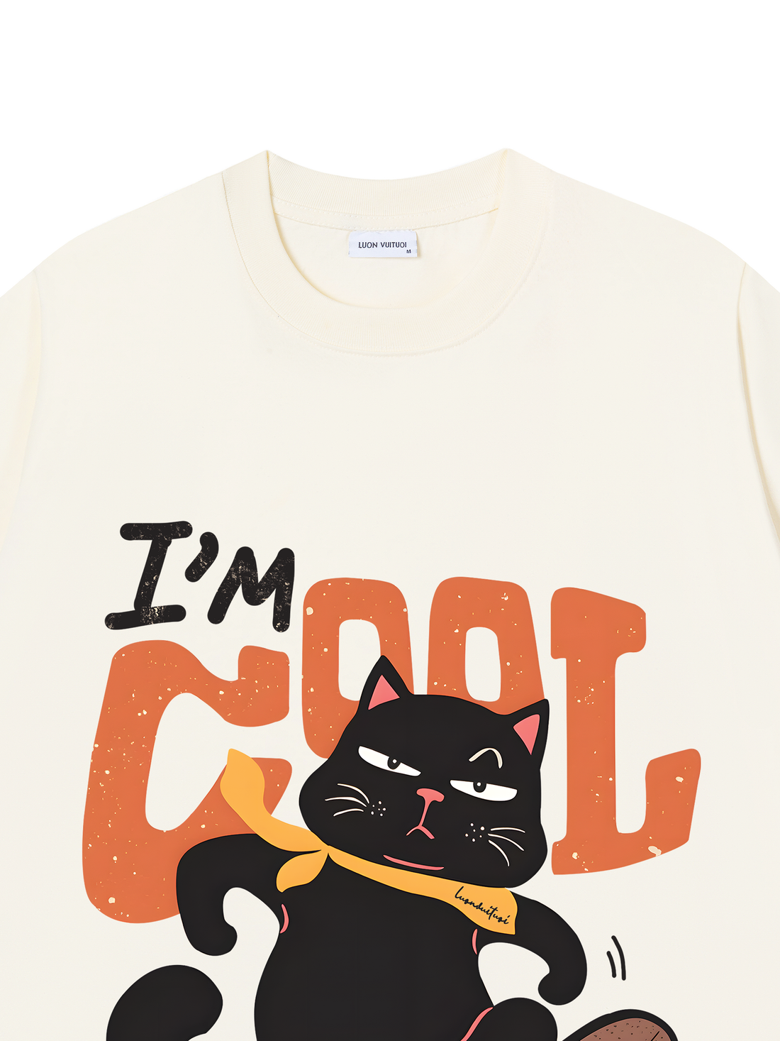 Áo Thun Cool Black Cat