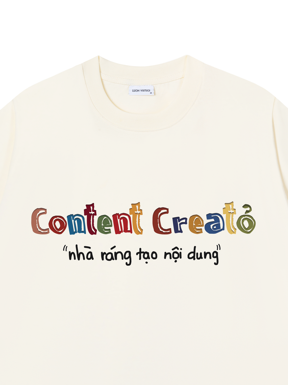 Áo Thun Content Creator Nhà Sáng Tạo Nội Dung