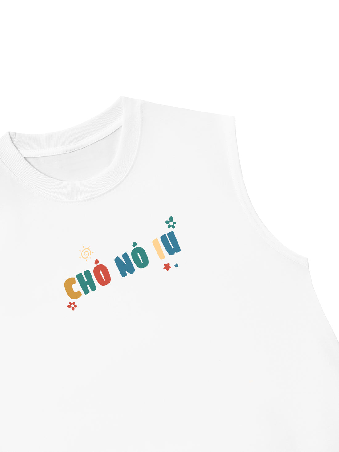 Áo Ba Lỗ Relaxed Fit Chó Nó Iu