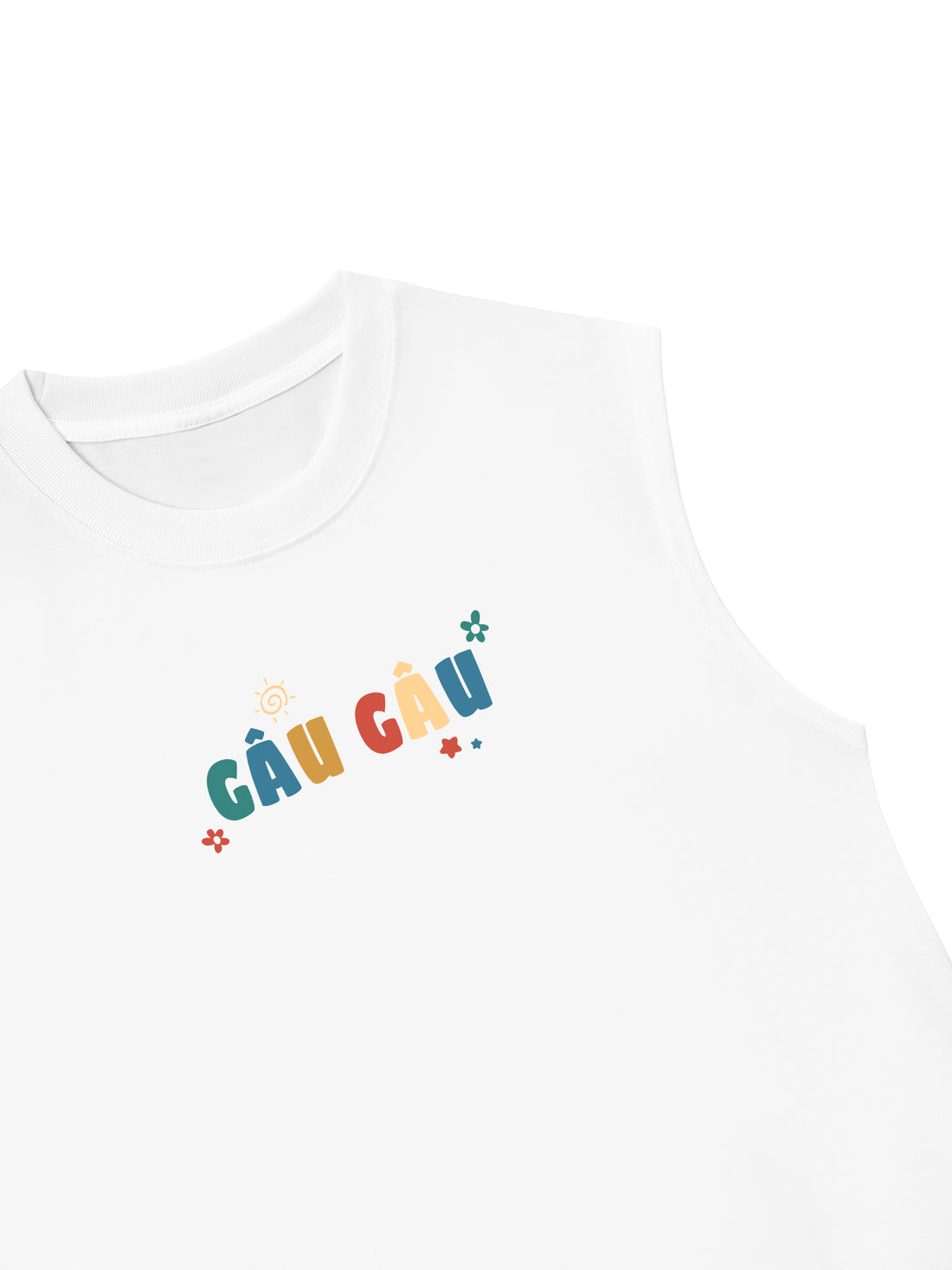 Áo Ba Lỗ Relaxed Fit Gâu Gâu Cute