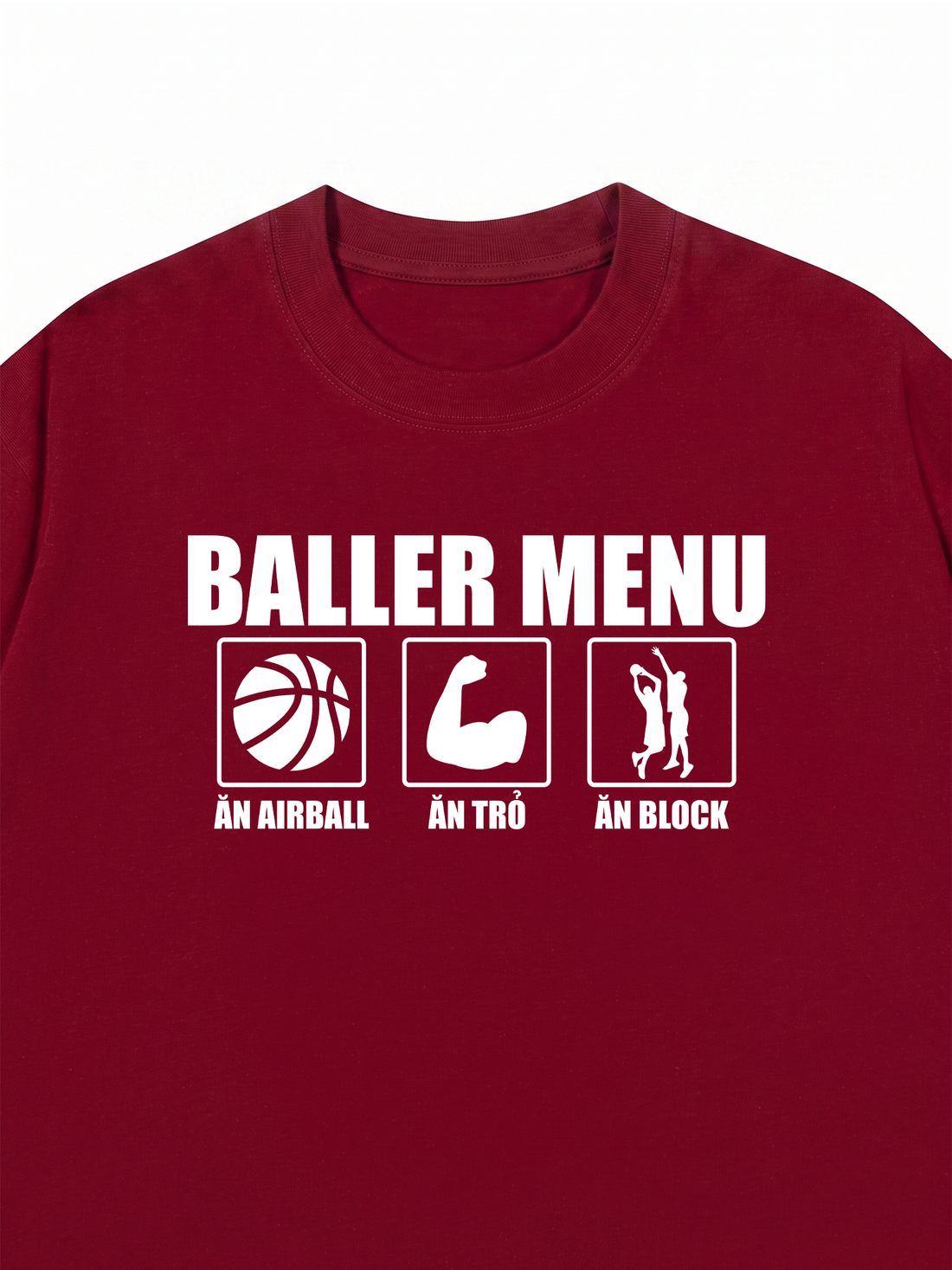 Áo Thun Baller Menu