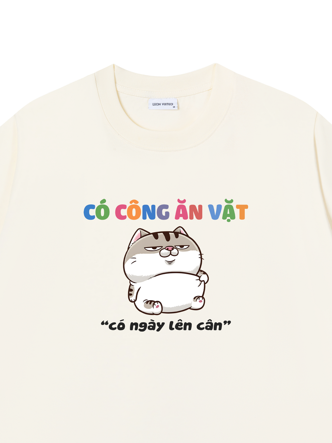 Áo Thun Có Công Ăn Vặt