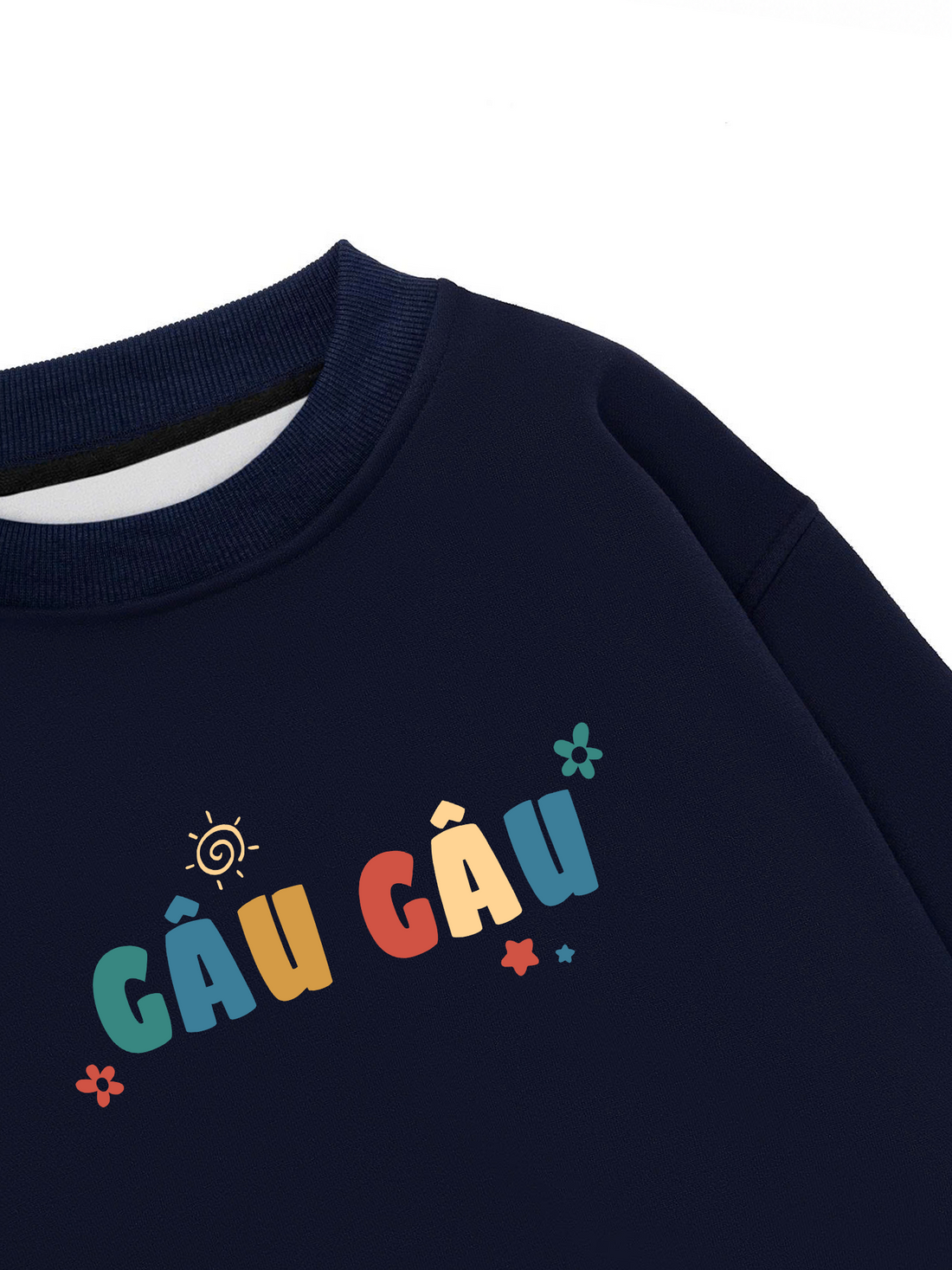 Áo Sweater Nỉ Hai Da Gâu Gâu Cute