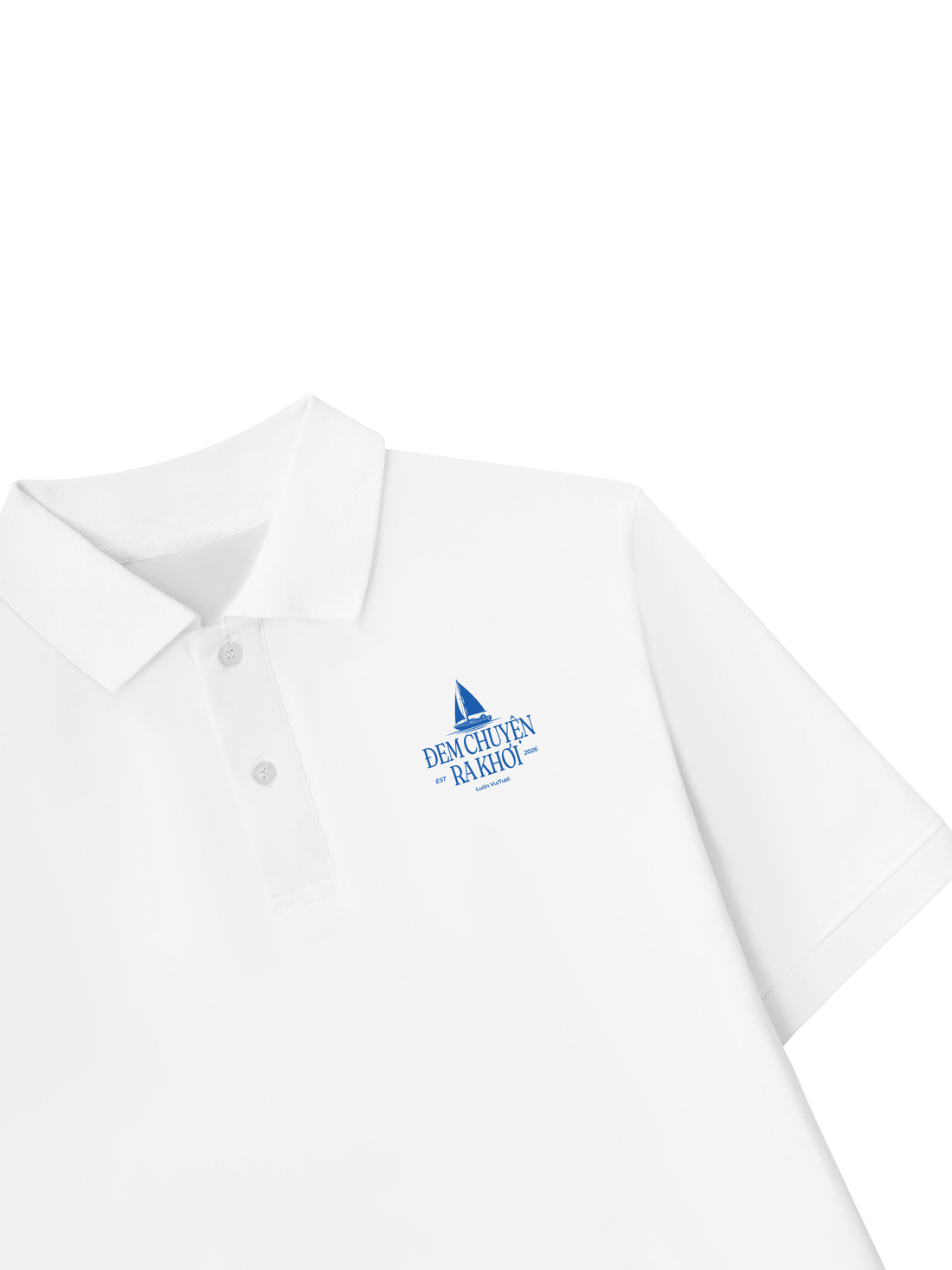 Áo Polo Nữ/ Áo Polo Relaxed Fit Đem Chuyện Ra Khơi