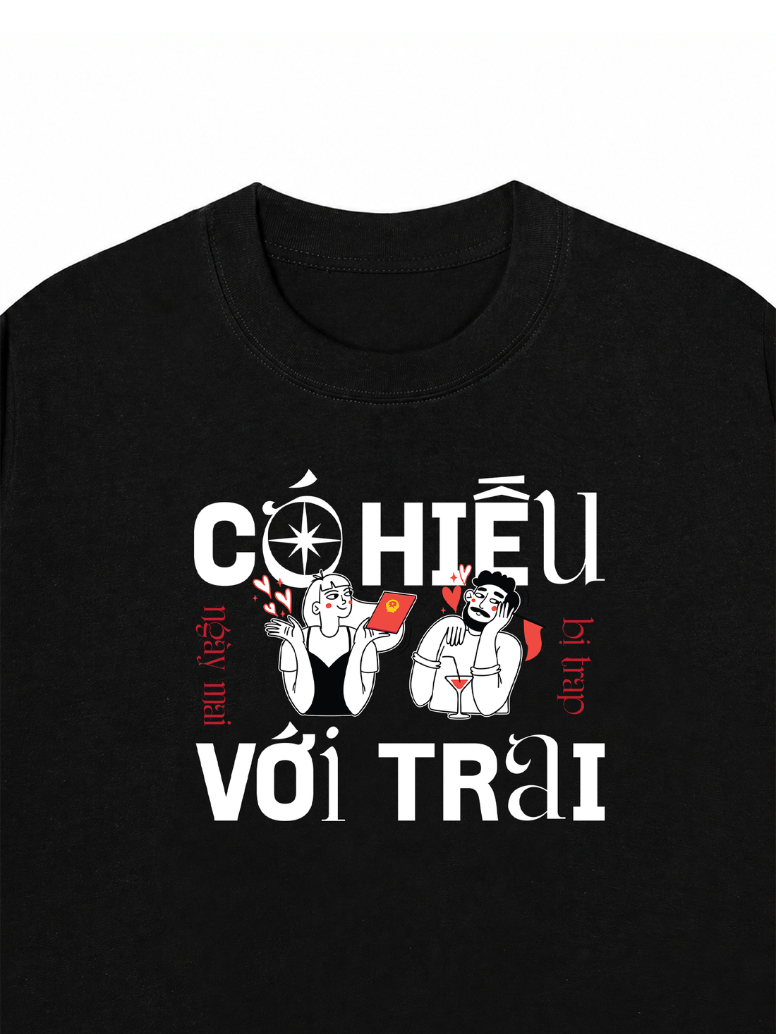 Áo Thun Relaxed Fit Có Hiếu Với Trai