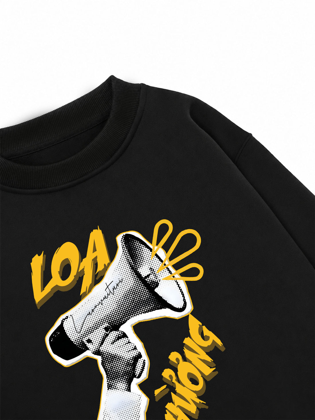 Áo Sweater Nỉ Hai Da LUONVUITUOI Loa Phường