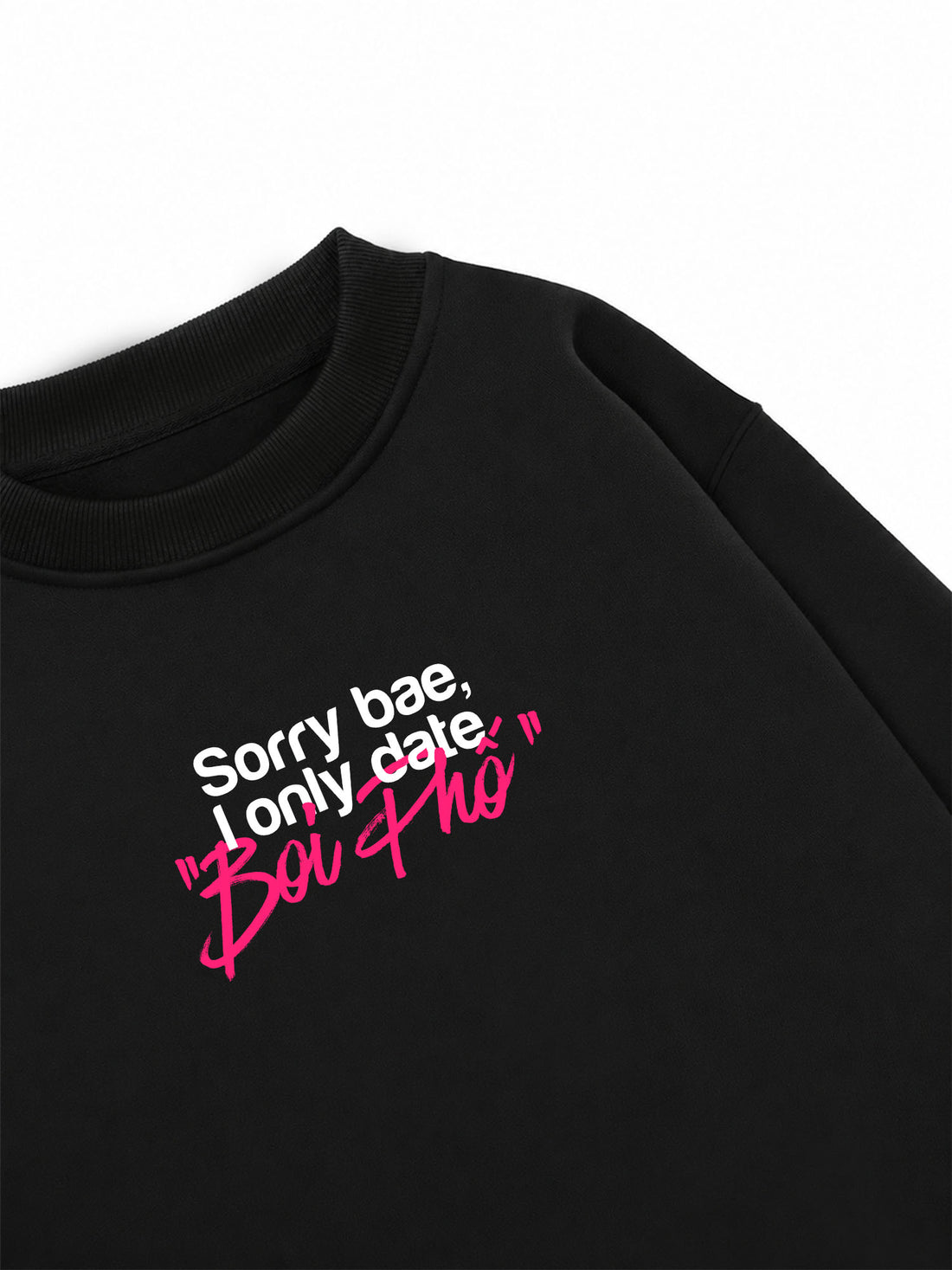 Áo Sweater Nỉ Hai Da Boi Phố