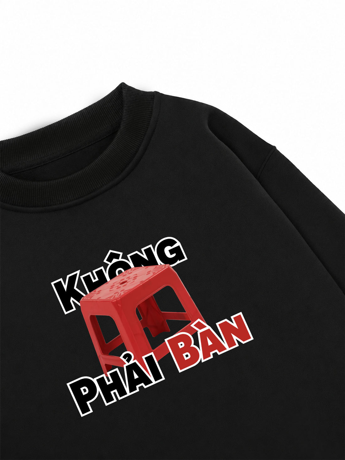 Áo Sweater Nỉ Hai Da Không Phải Bàn