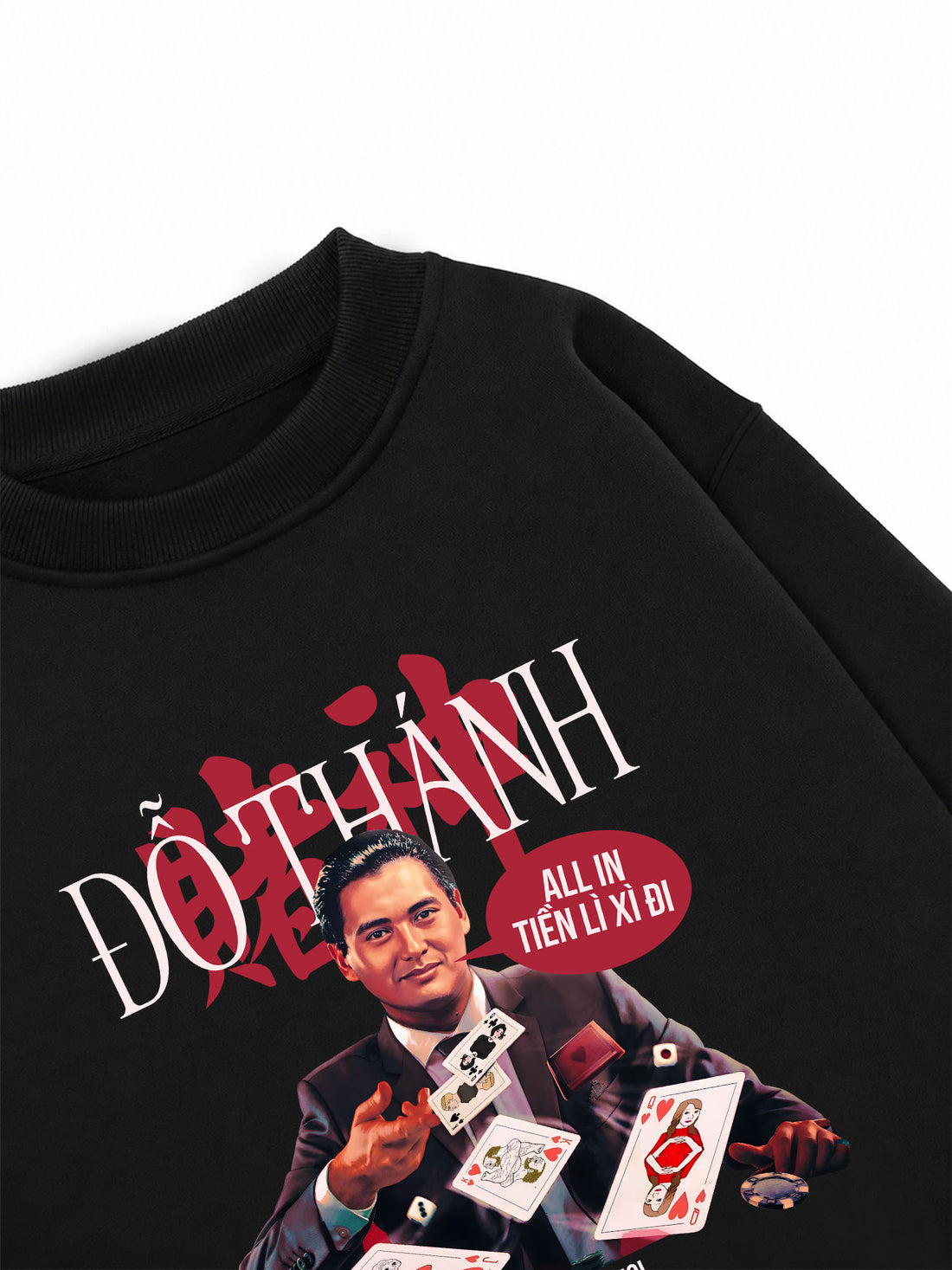 Áo Sweater Nỉ Hai Da Đỗ Thánh