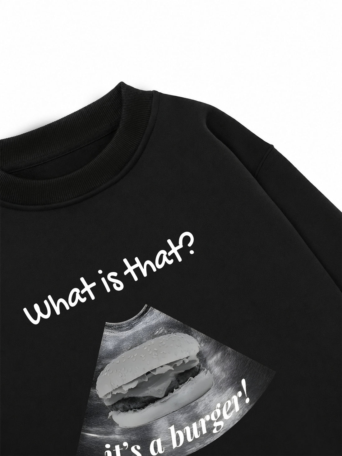 Áo Sweater Nỉ Hai Da It's A Burger