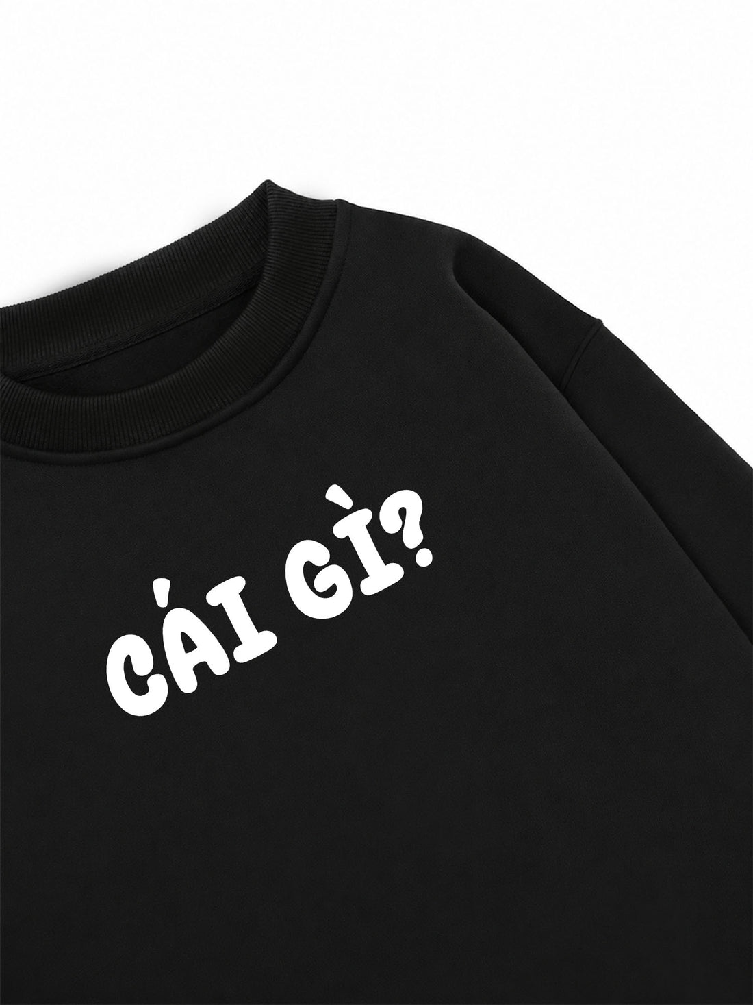 Áo Sweater Nỉ Hai Da Cái Gì
