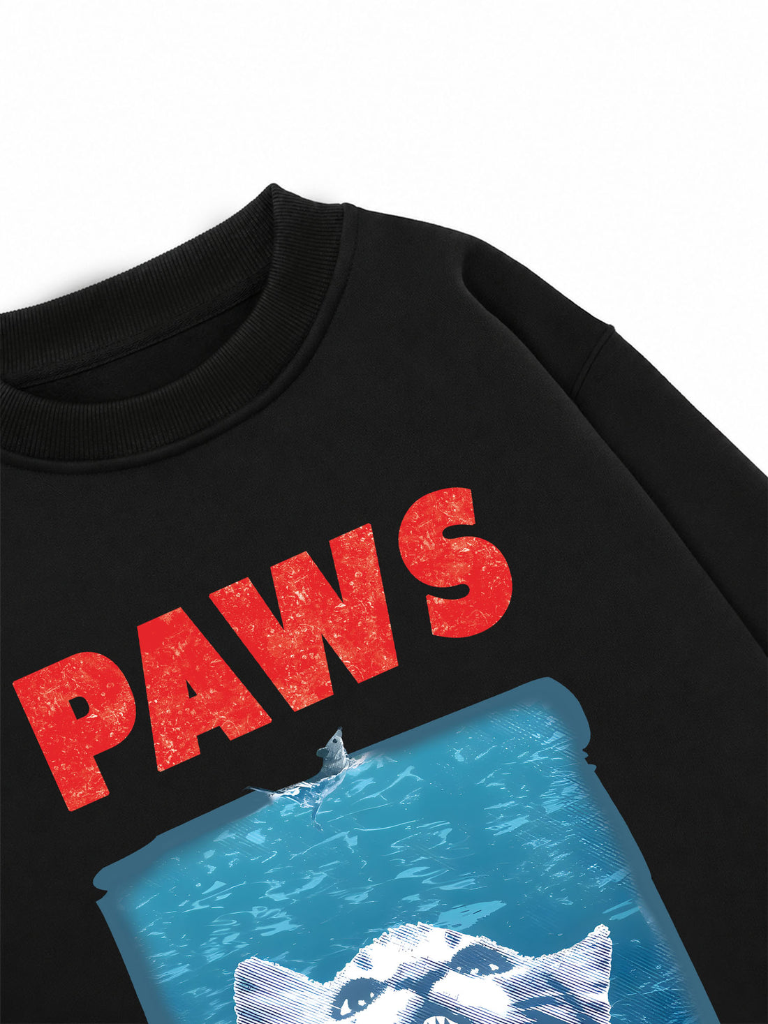 Áo Sweater Nỉ Hai Da Paw Cat