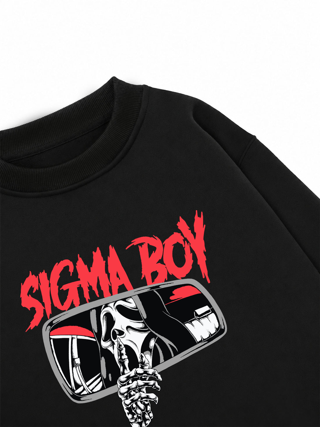 Áo Sweater Nỉ Hai Da Sigma Boy