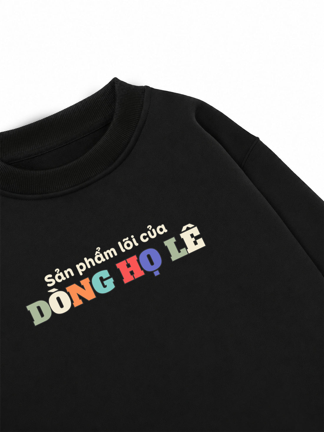 Áo Sweater Nỉ Hai Da Sản Phẩm Lõi Dòng Họ Lê