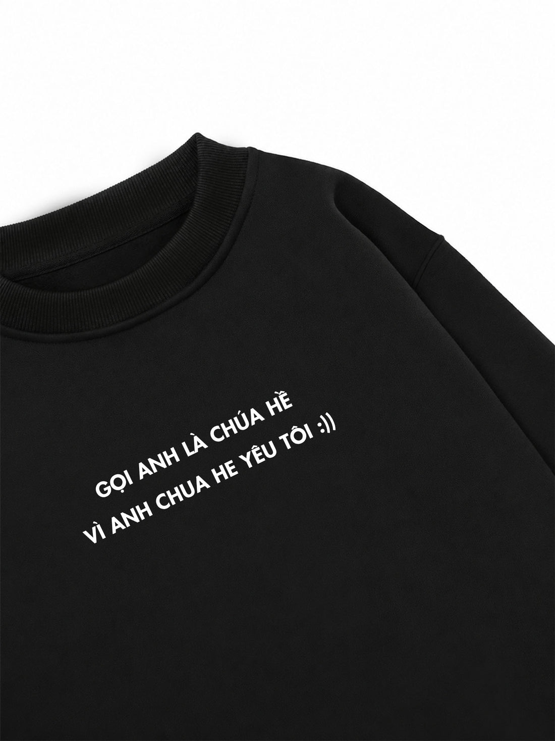 Áo Sweater Nỉ Hai Da Gọi Anh Là Chúa Hề