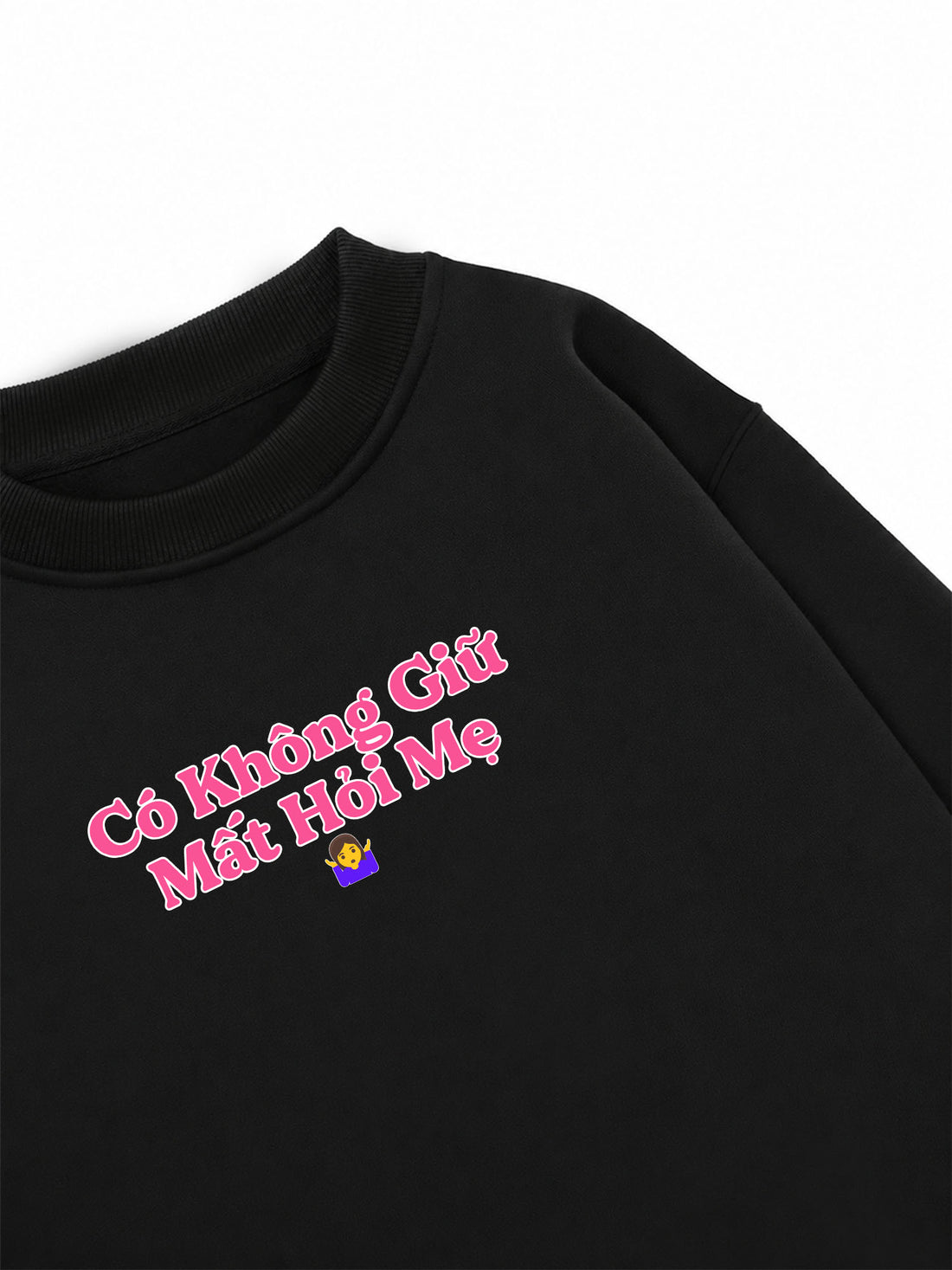 Áo Sweater Nỉ Hai Da Có Không Giữ