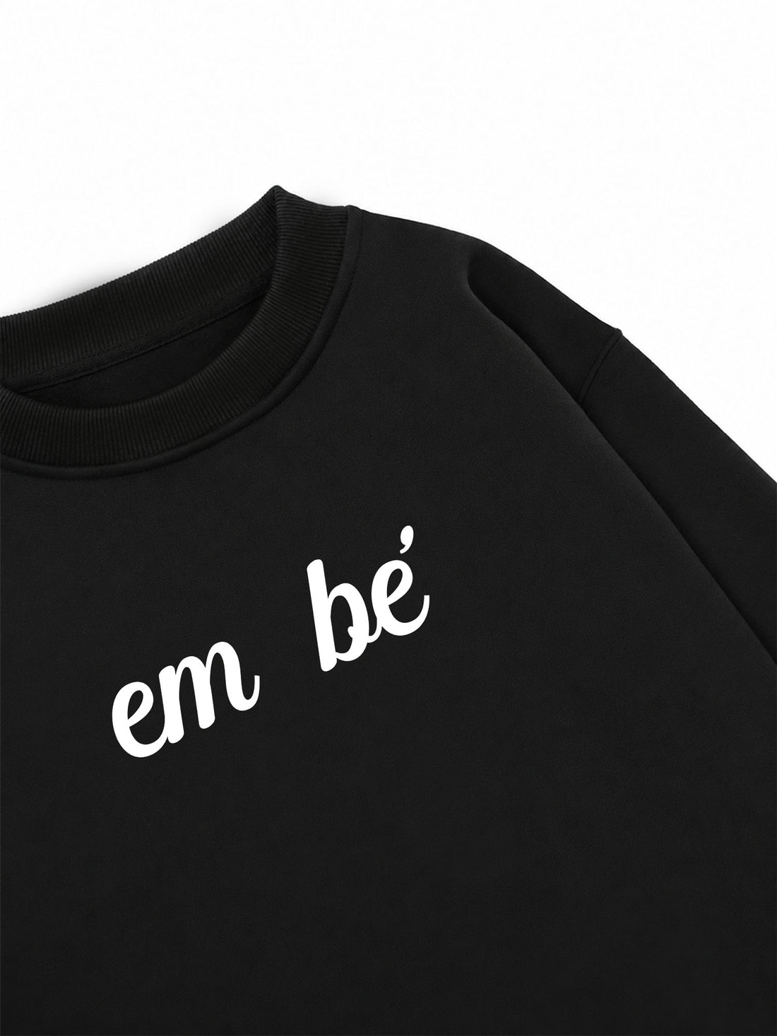 Áo Sweater Nỉ Hai Da Em Bé