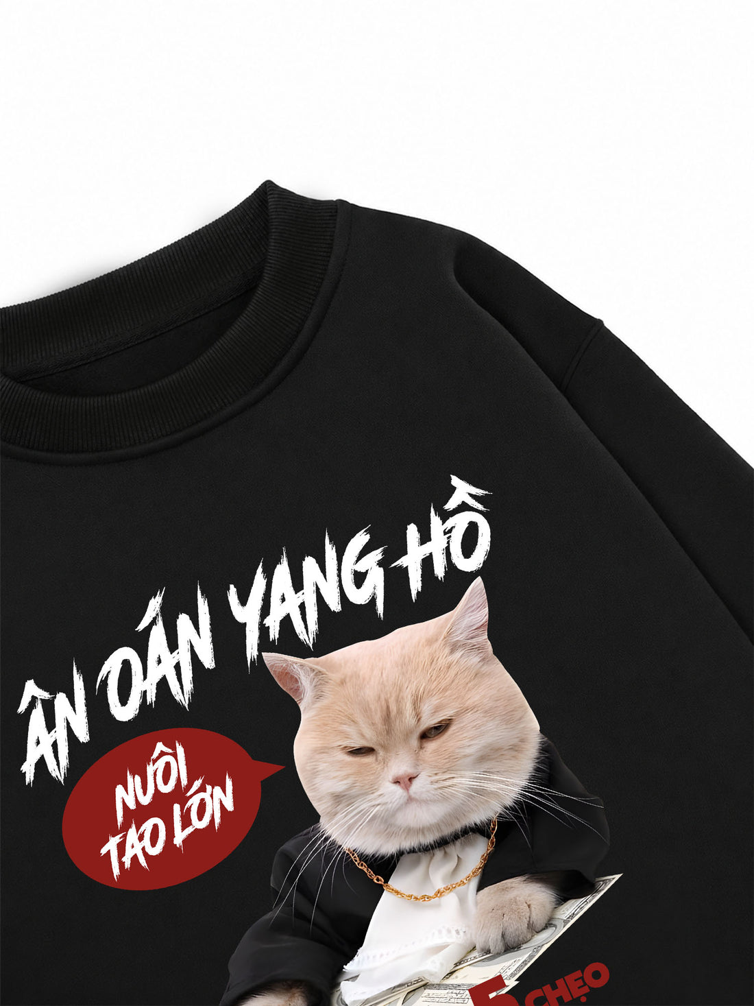 Áo Sweater Nỉ Hai Da Ân Oán Giang Hồ