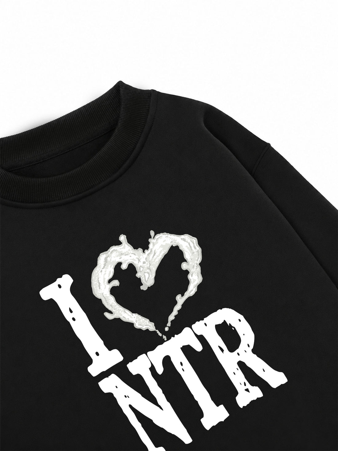 Áo Sweater Nỉ Hai Da I Love NTR