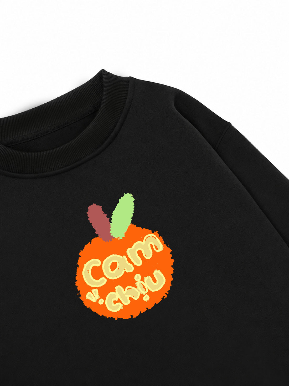 Áo Sweater Nỉ Hai Da Cam Chịu