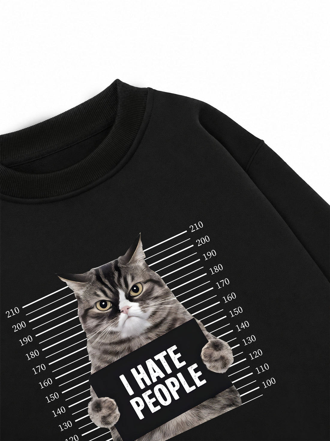 Áo Sweater Nỉ Hai Da I Hate People