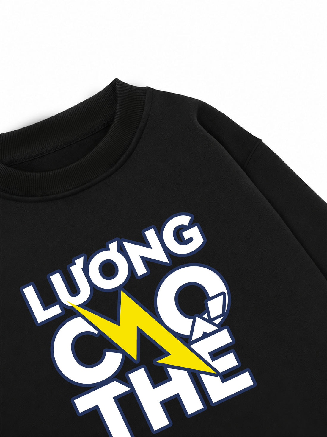 Áo Sweater Nỉ Hai Da Lương Cao Thế