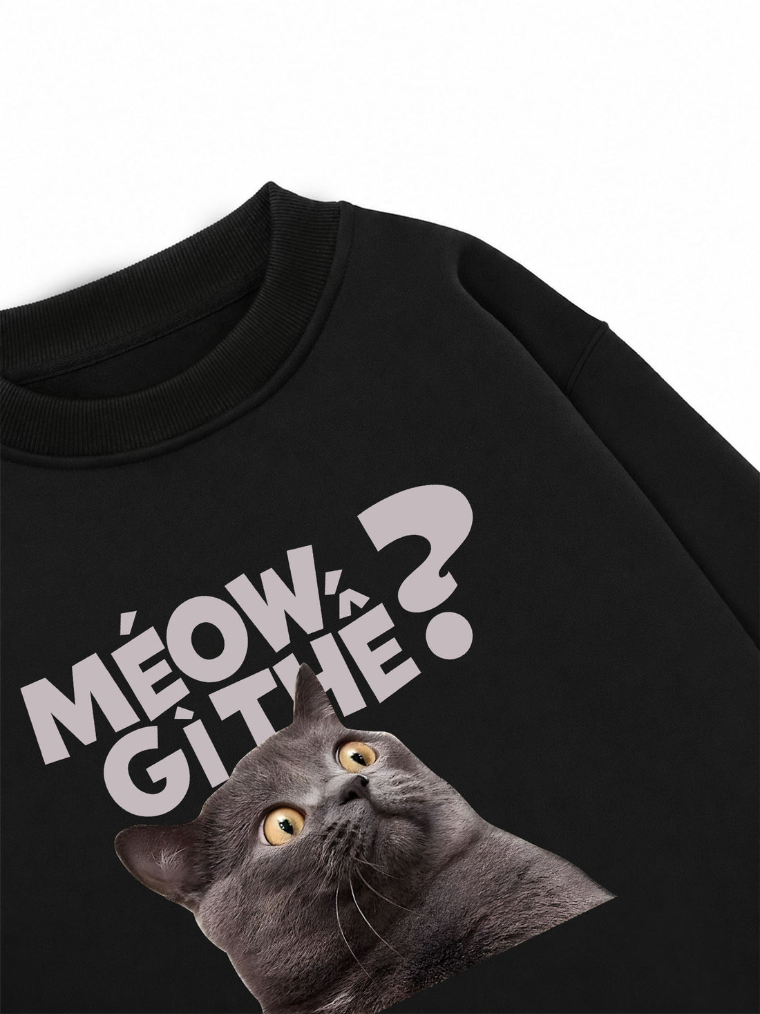 Áo Sweater Nỉ Hai Da Méo Gì Thế