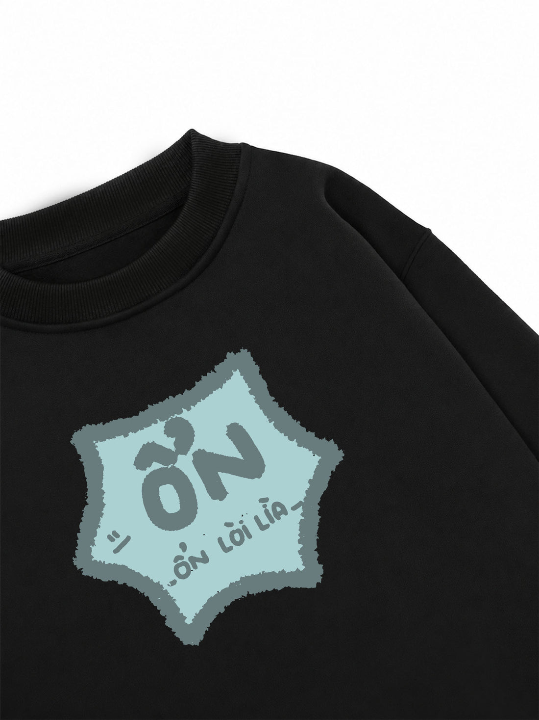 Áo Sweater Nỉ Hai Da Ổn Lòi Lìa