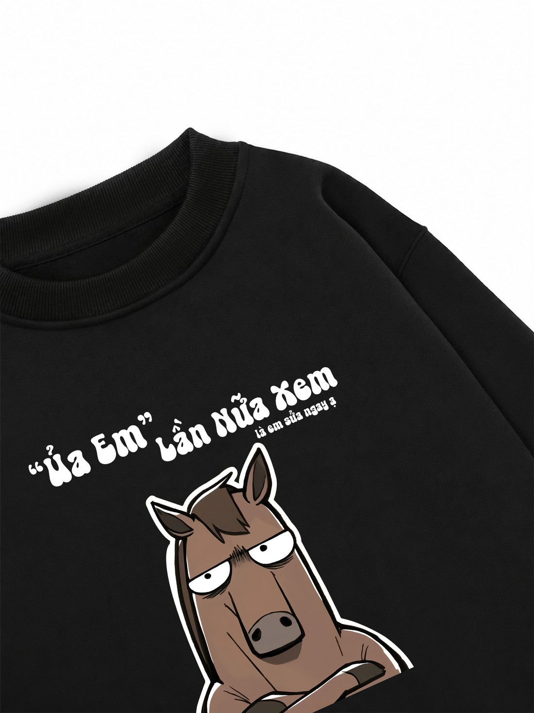 Áo Sweater Nỉ Hai Da Ủa Em Lần Nữa Xem