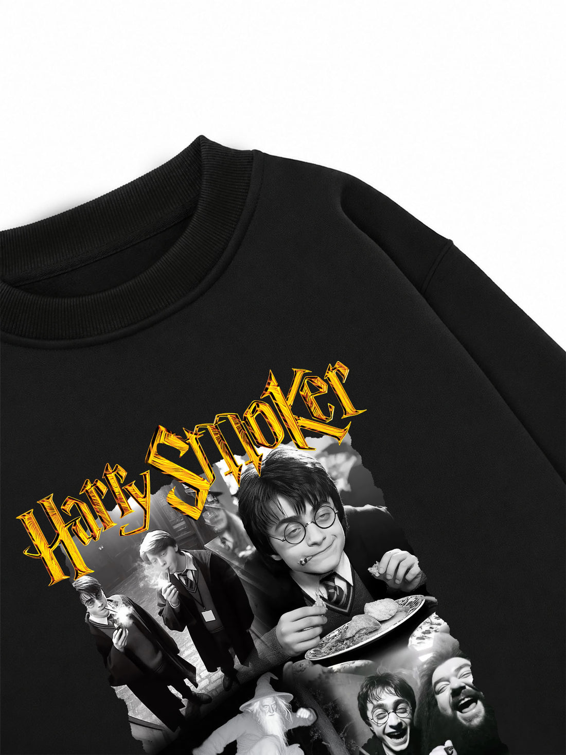 Áo Sweater Nỉ Hai Da Harry Smoker