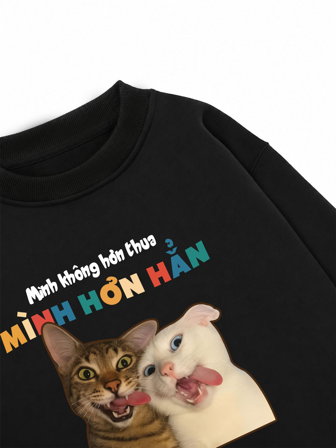 Áo Sweater Nỉ Hai Da Mình Hơn Hẳn Mà