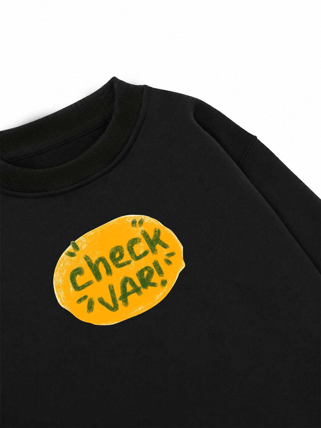 Áo Sweater Nỉ Hai Da Check Var