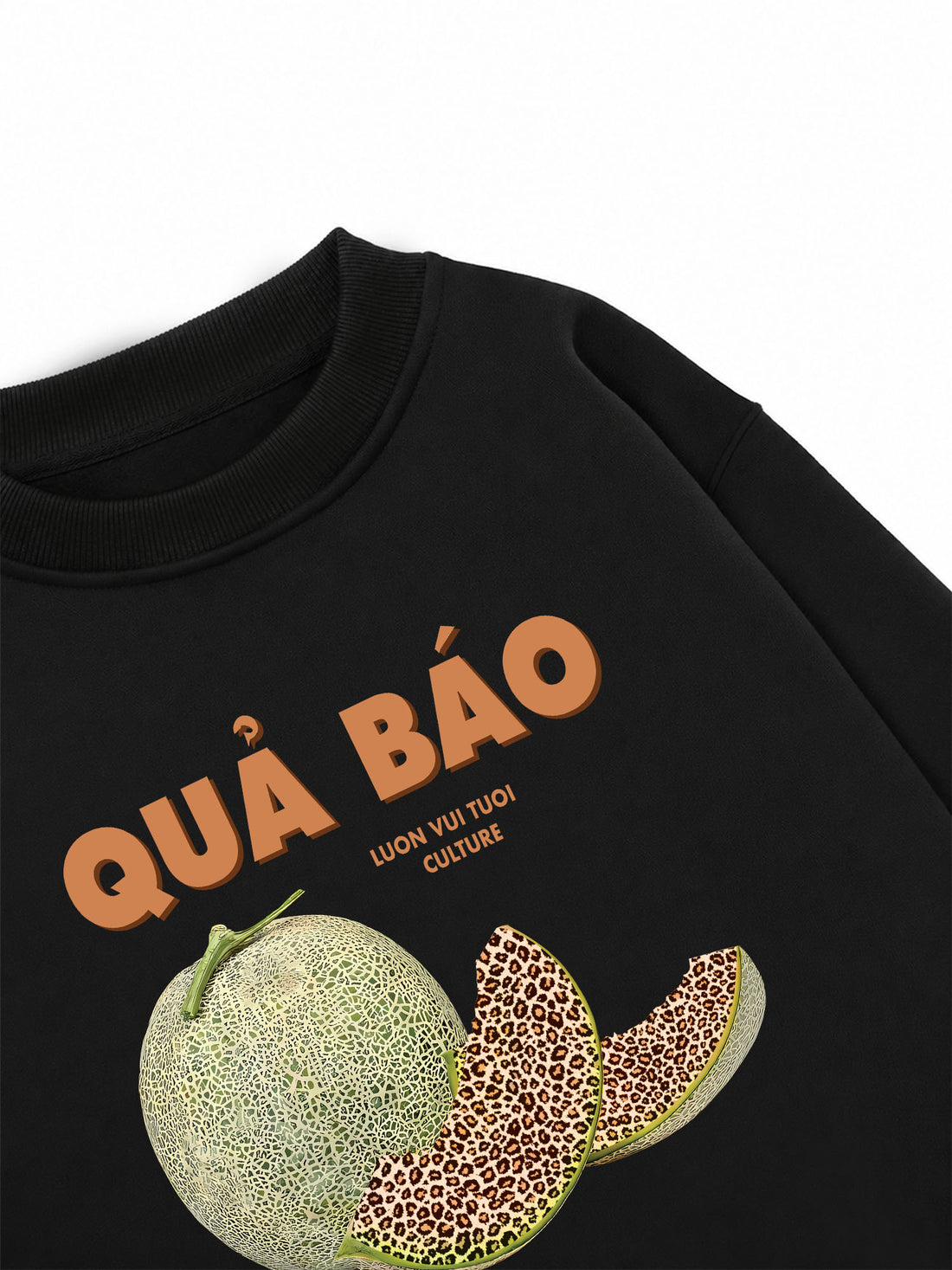 Áo Sweater Nỉ Hai Da Quả Báo