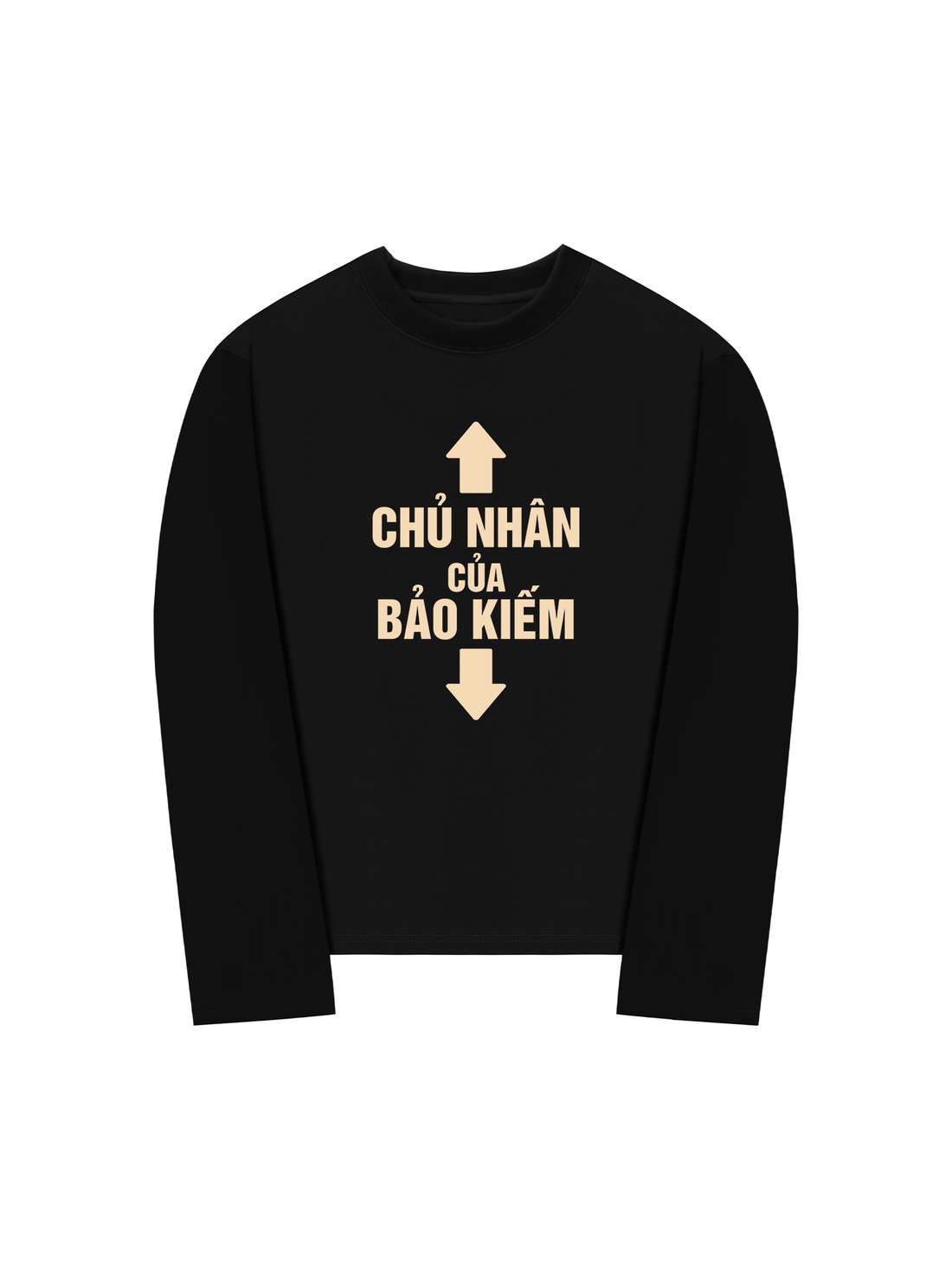 Áo Thun Dài Tay Chủ Nhân Của Bảo Kiếm