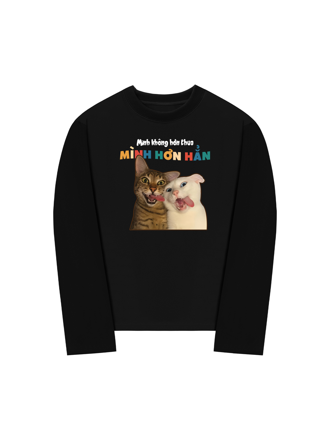 Áo Thun Dài Tay Mình Hơn Hẳn Mà