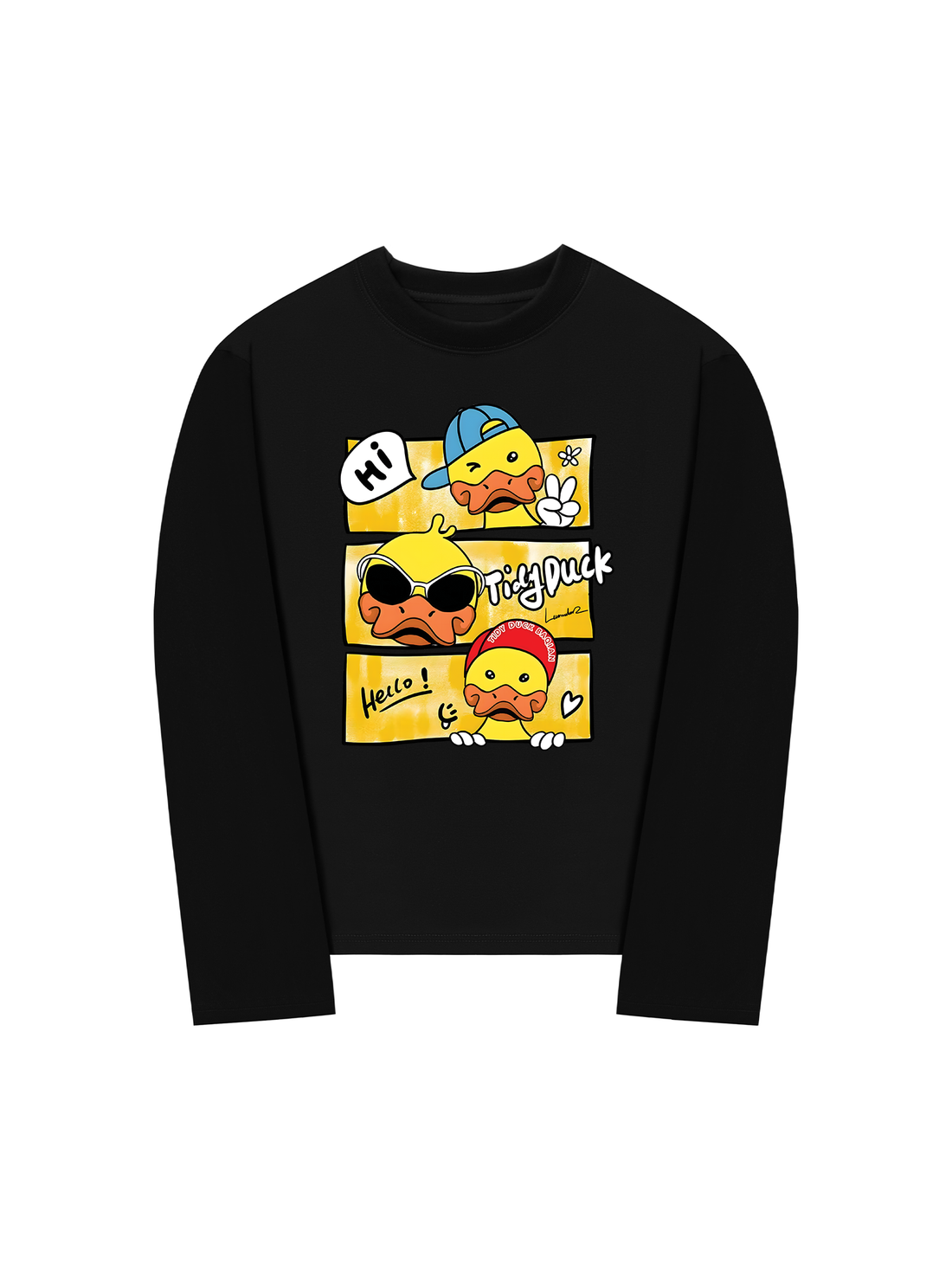 Áo Thun Dài Tay Funny Duck