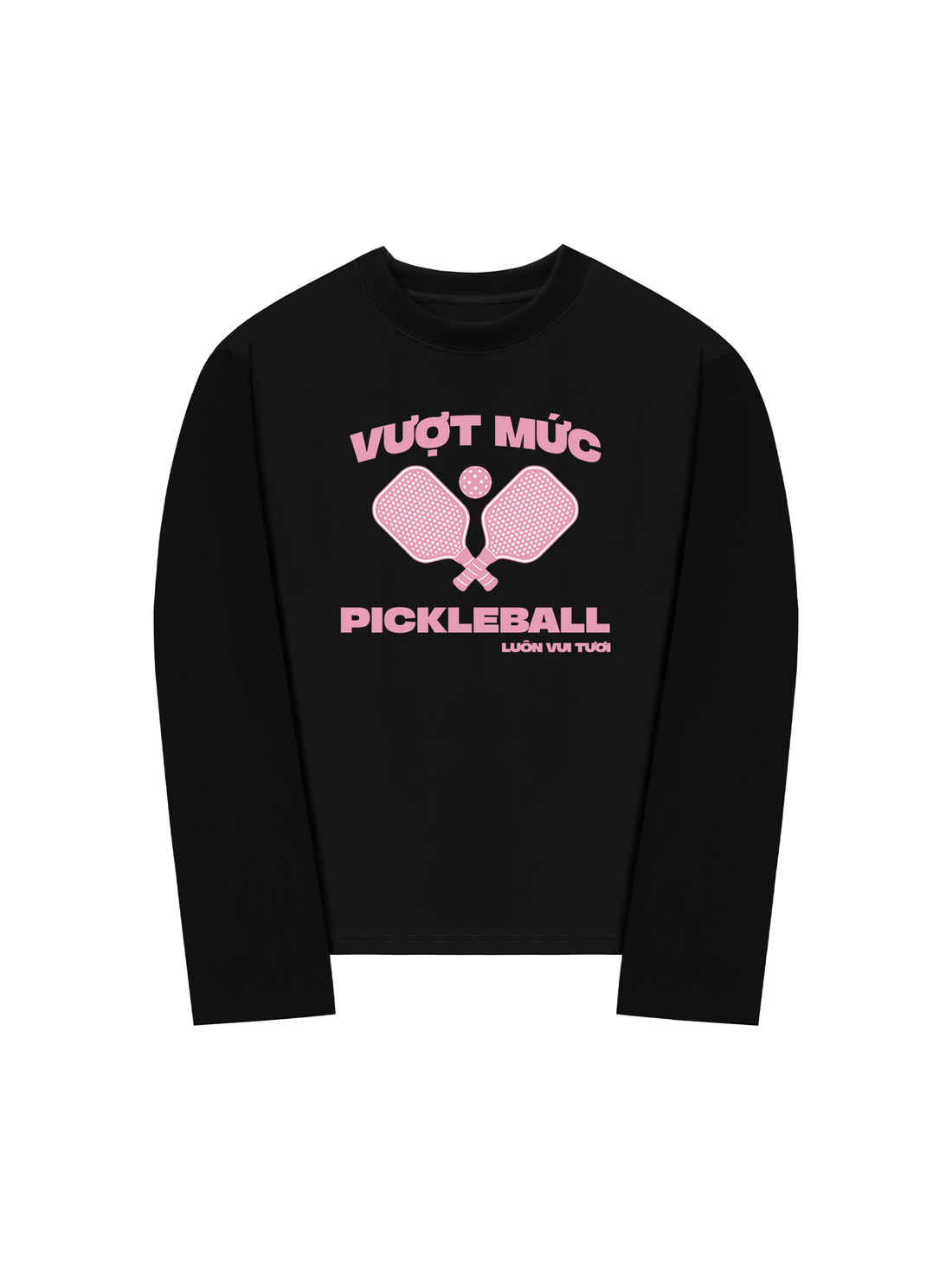 Áo Thun Dài Tay Vượt Mức Pickleball