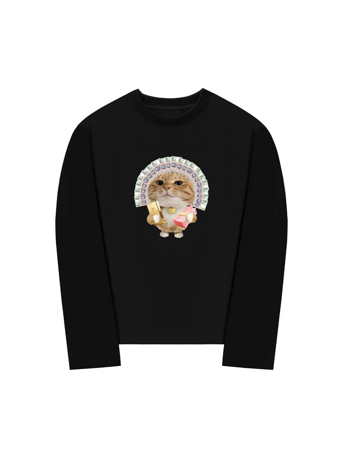 Áo Thun Dài Tay Tiền Vào Như Nước