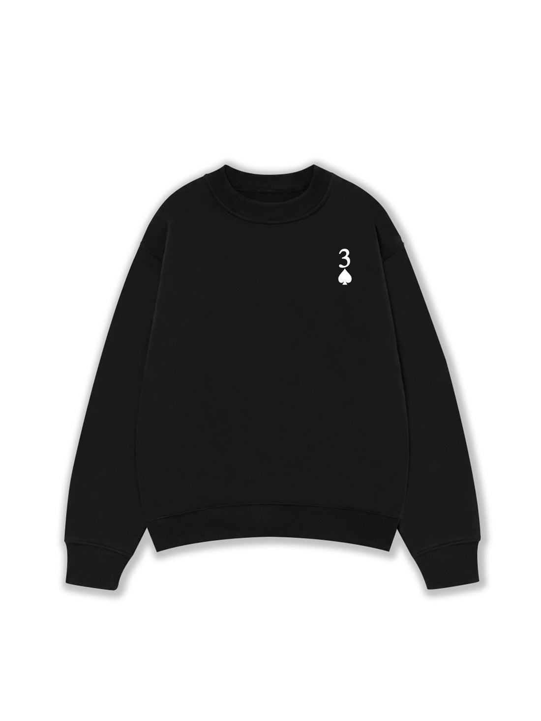 Áo Sweater Nỉ Hai Da Ba Bích Đi Trước