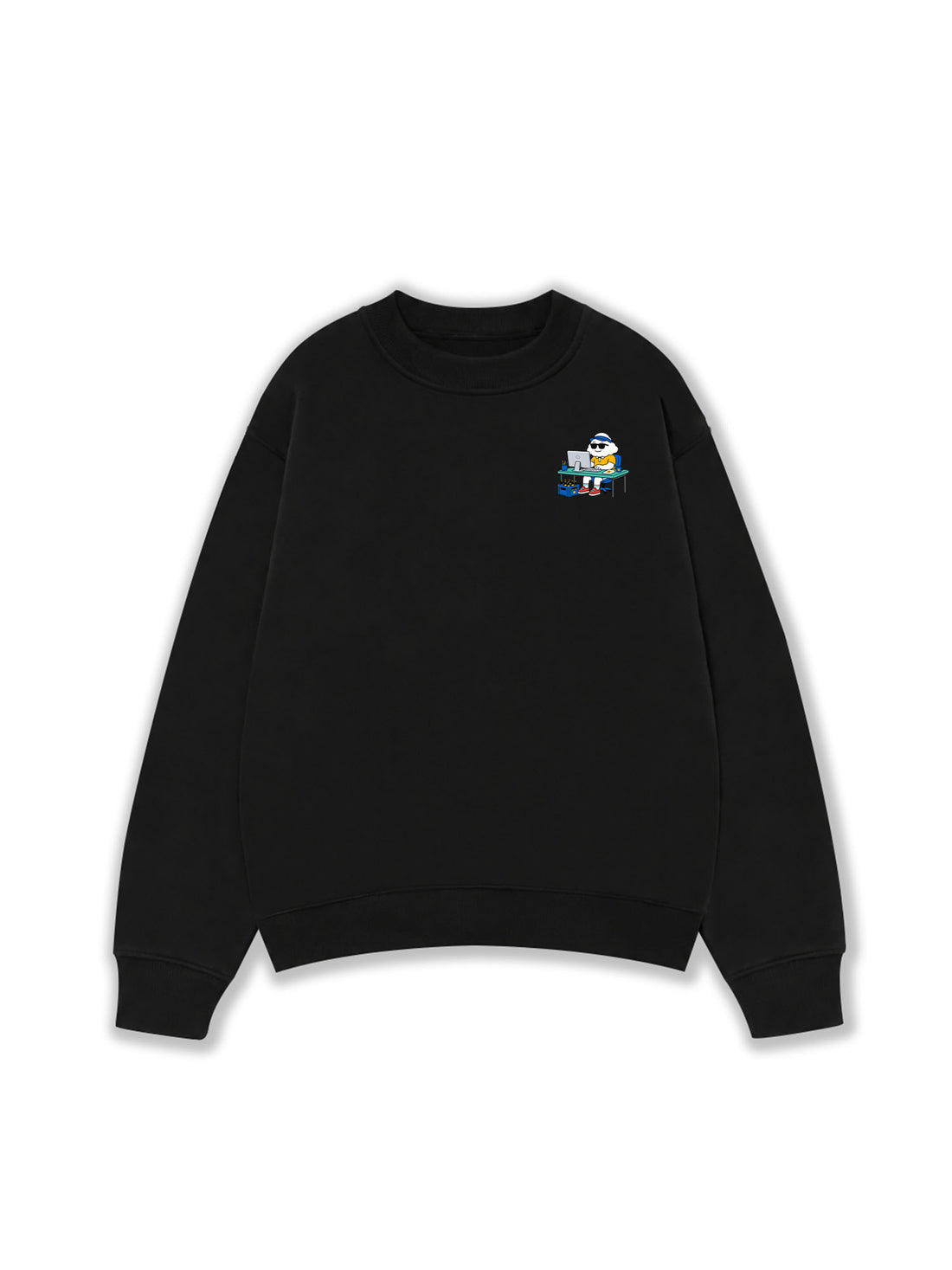 Áo Sweater Nỉ Hai Da Mây Hăng Hái-Đang Làm Chủ