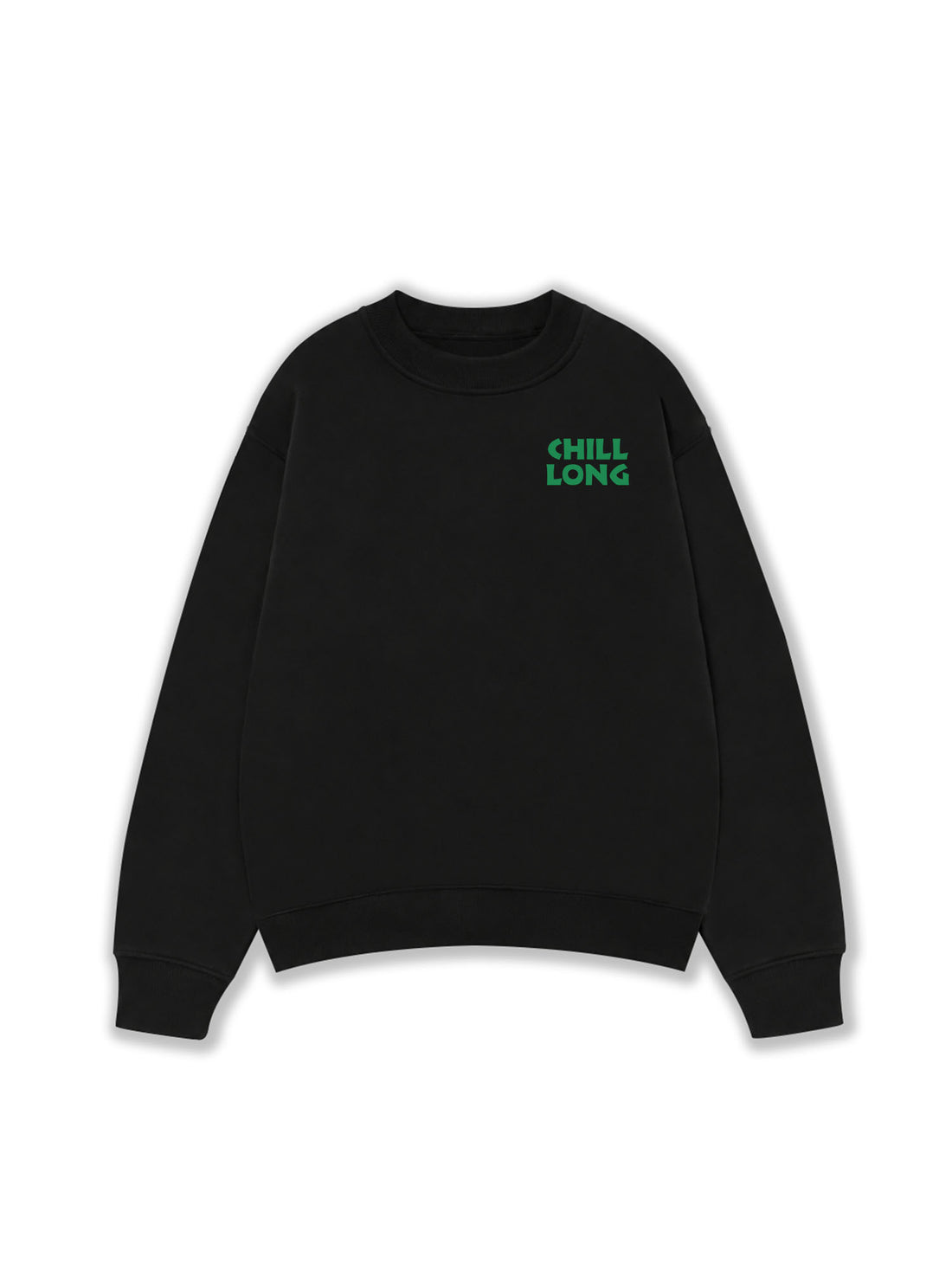 Áo Sweater Nỉ Hai Da  Chill Long