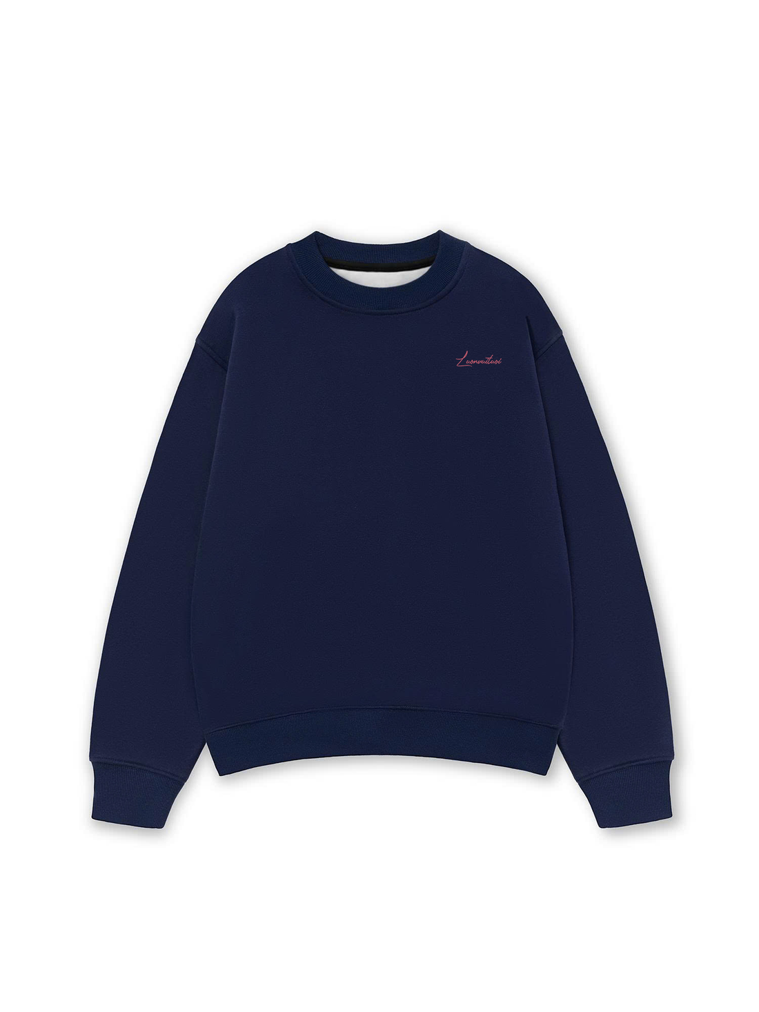 Áo Sweater Nỉ Hai Da Căng Và Ham Yêu