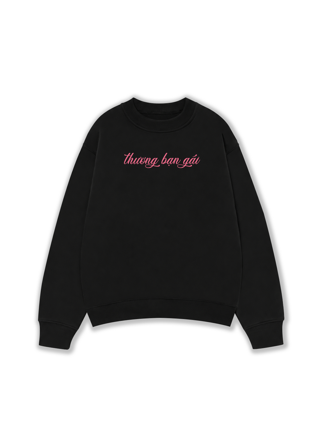 Áo Sweater Nỉ Hai Da Thương Bạn Gái
