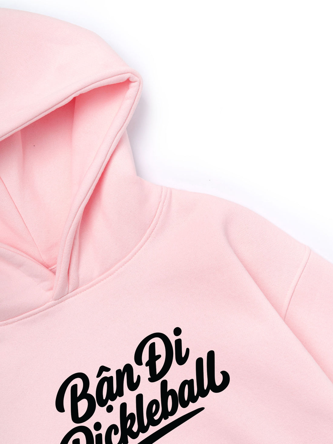 Áo Hoodie Nỉ Hai Da  Bận Đi Pickleball