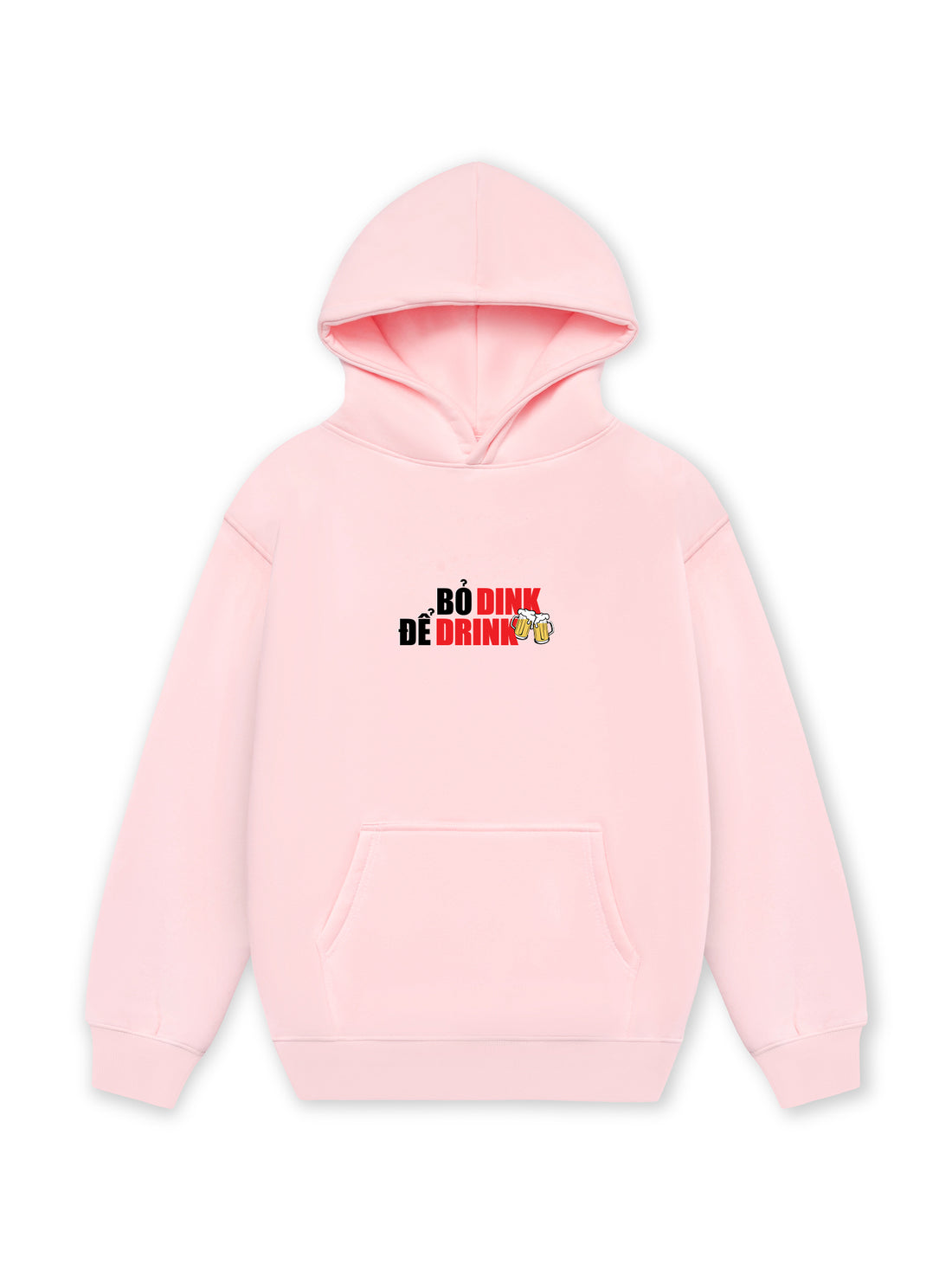 Áo Hoodie Nỉ Hai Da Bỏ Dink Để Drink