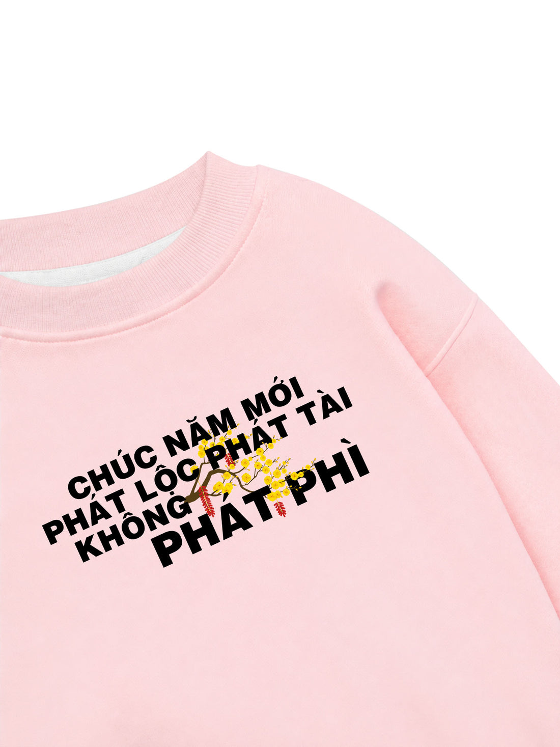 Áo Sweater Nỉ Hai Da Phát Tài Phát Lộc