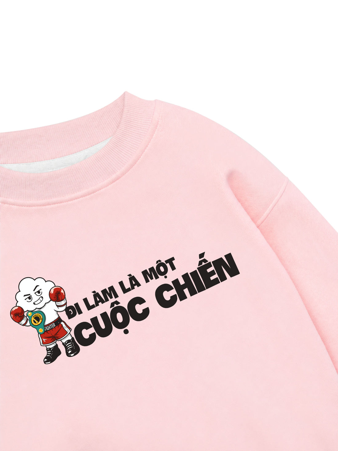 Áo Sweater Nỉ Hai Da Mây Hăng Hái-Một Cuộc Chiến