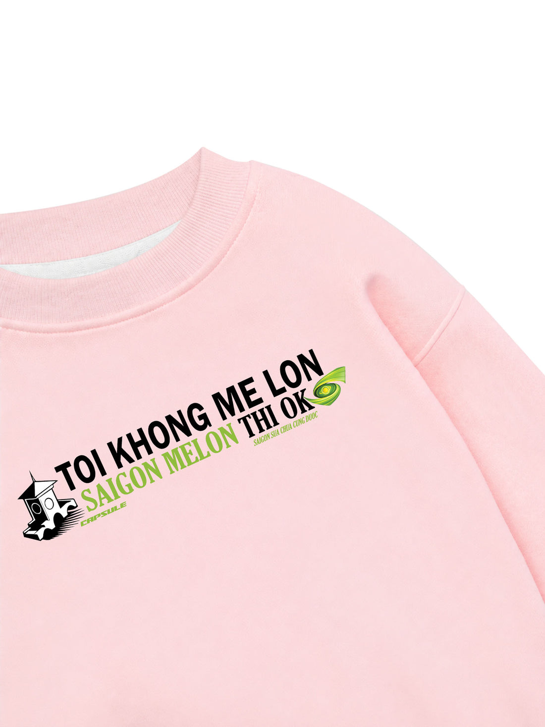 Áo Sweater Nỉ Hai Da Sai Gon Melon